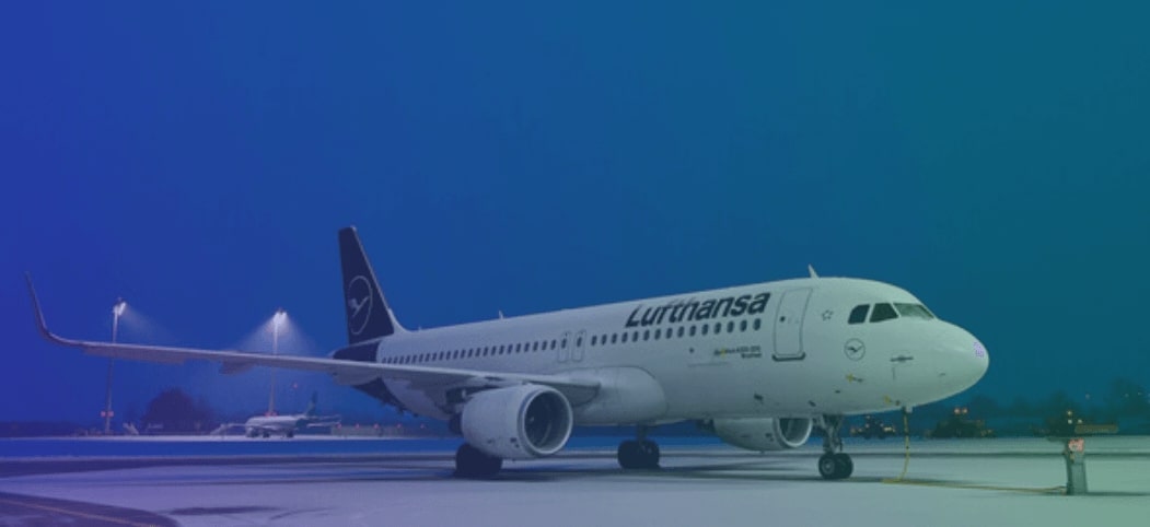 Lufthansa airplane