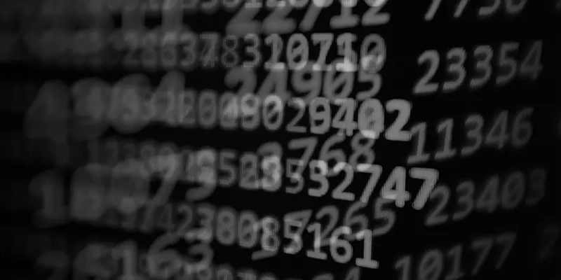 Decrease after-the-fact reconciliation White numbers on a black background with a blurred, depth effect.